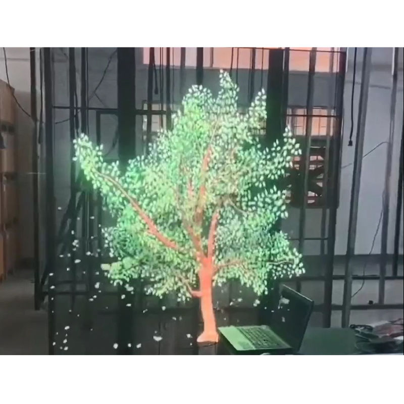 4K Painel de exibição LED transparente e fino Multicolor Alta Definição