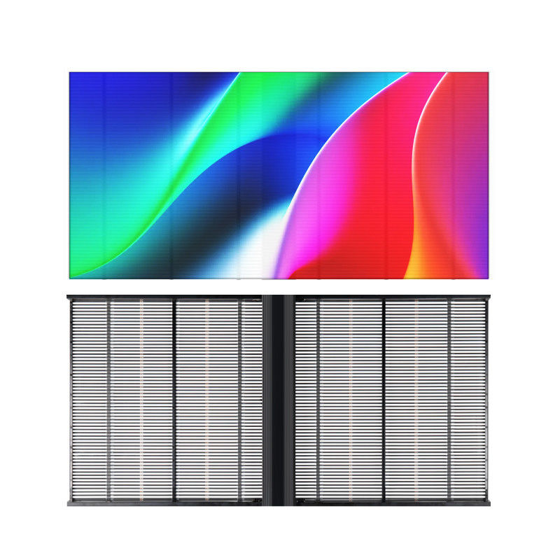 4K Painel de exibição LED transparente e fino Multicolor Alta Definição