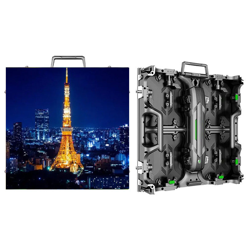 P3.91 Aluguer de ecrãs LED de palco duráveis, parede LED multifuncional para eventos