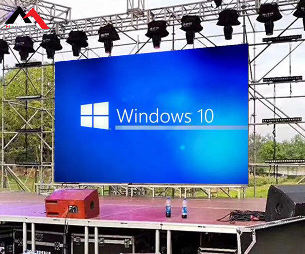 P3.91 Aluguer de ecrãs LED de palco duráveis, parede LED multifuncional para eventos