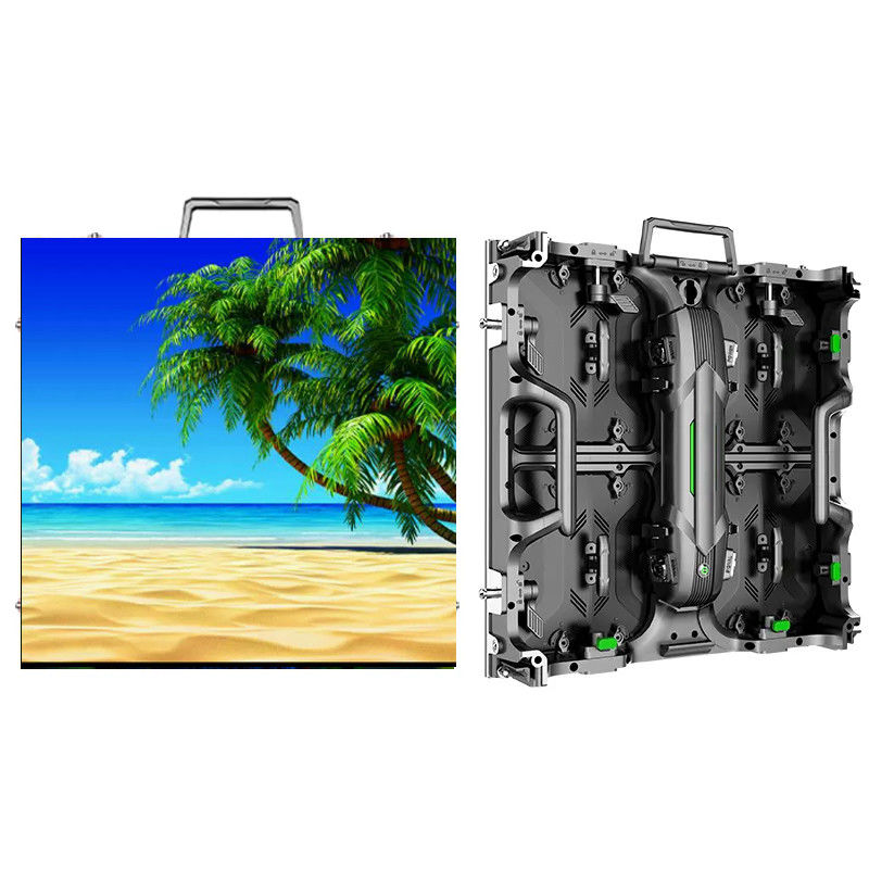 Display LED de aluguer de palco ao ar livre P2.97mm IP65 à prova d'água 5000cd/m2
