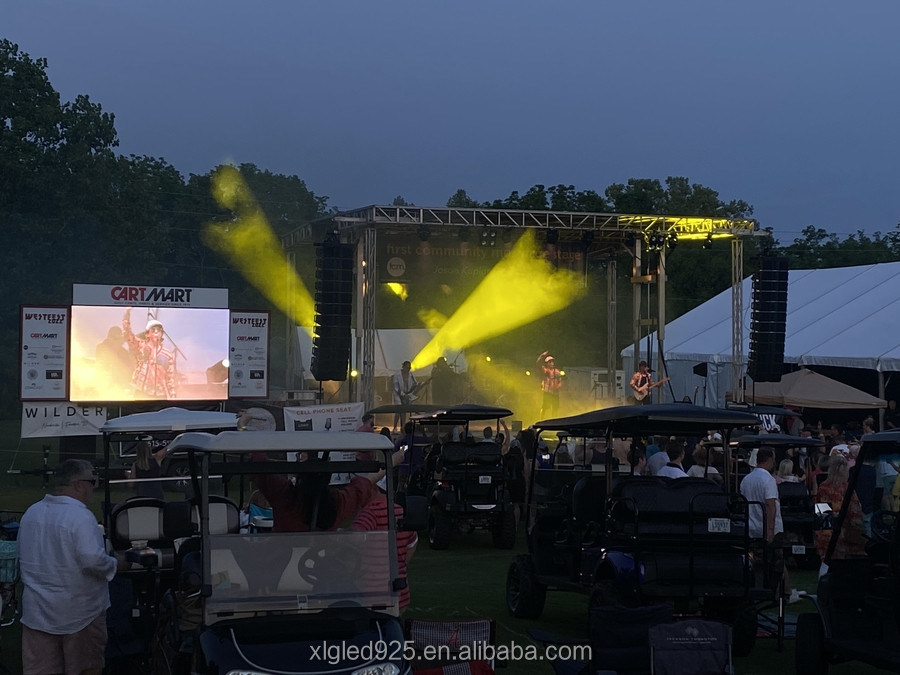 P2.604mm LED Wall On Hire Refresh Rate 3840HZ para apresentações no palco