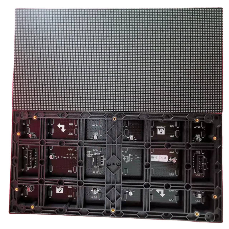 Painel de tela de parede LED multicolor para interiores P3.91 P5.95 Instalação fixa