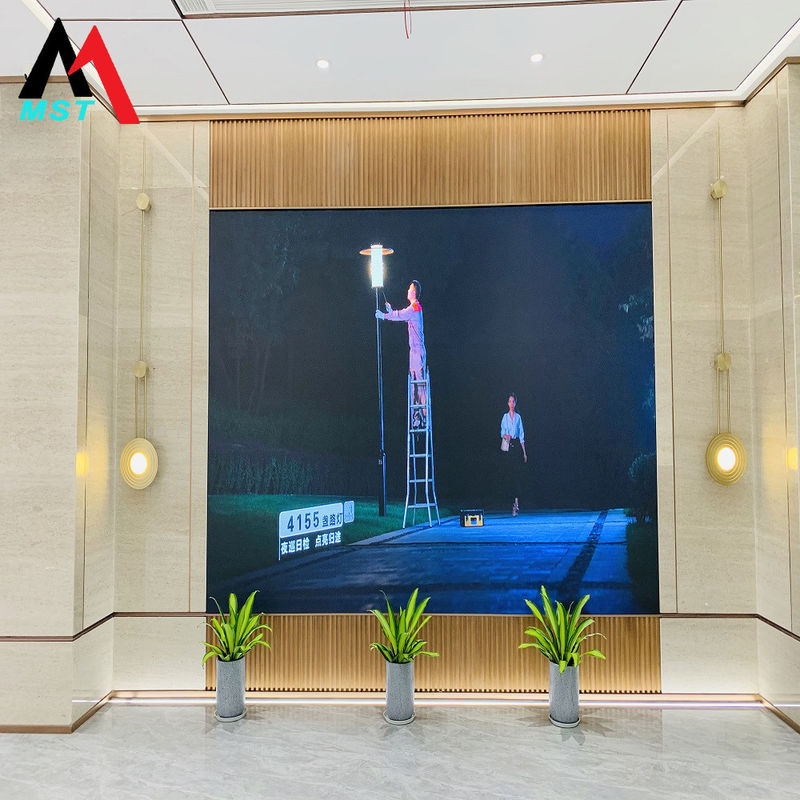 Ecrã comercial de LED interior P3.91 SMD2121 em cores completas
