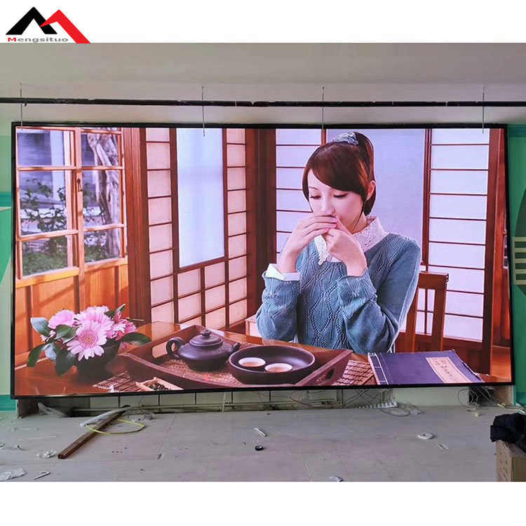 160x80 Muralha de vídeo interior durável, tela de display LED para publicidade interior