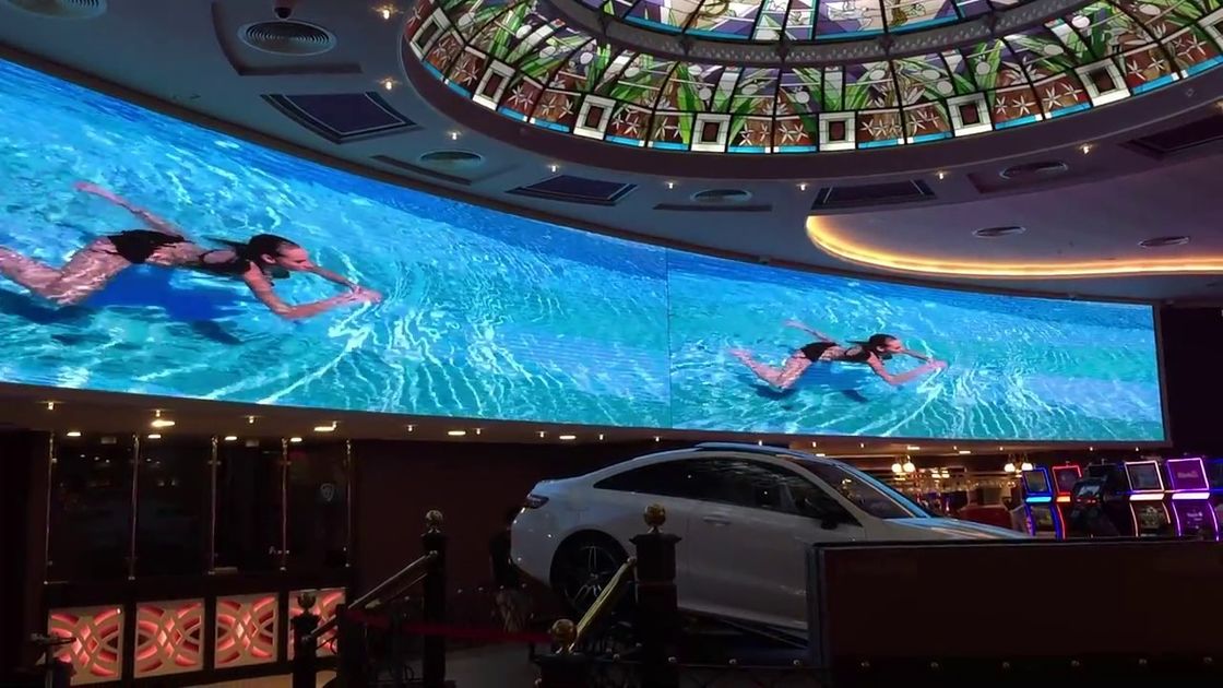 3840Hz IP65 Tecnologia de ecrã inovadora, Multicolor Flexível LED Video Wall