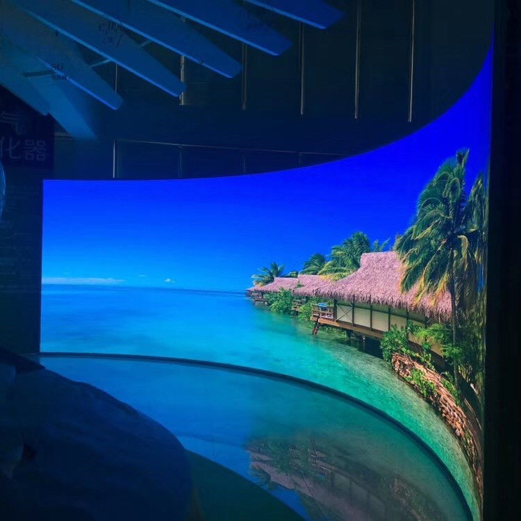 Display LED RGB HD para eventos de palco Multicolor Flexível para concerto
