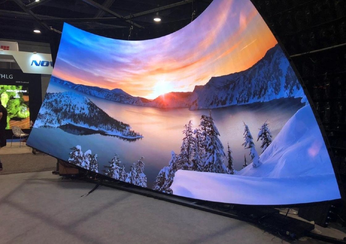Ecrãs de LED de grande palco à prova d'água 3840Hz Multicolor