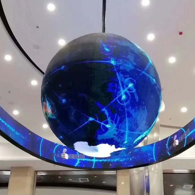 Display LED flexível leve Mural de tela Multicolor 2mm Pitch de pixels